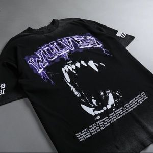 Darc Sport Blood Thunder “Premium Vintage” Oversized Tee - Black - Size L
